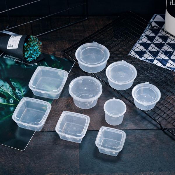 disposable cups & straws 500pcs sauce cup transparent plastic seasoning takeaway juice packaging box samll thicken with lid
disposable cups & straws 500pcs sauce cup transparent plastic seasoning takeaway juice packaging box samll thicken with lid
