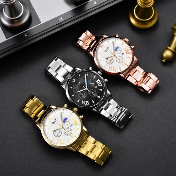 wristwatches men military watches luxury quartz stainless steel watch analog wrist brand clock relogio masculin, Slivery;brown
wristwatches men military watches luxury quartz stainless steel watch analog wrist brand clock relogio masculin, Slivery;brown