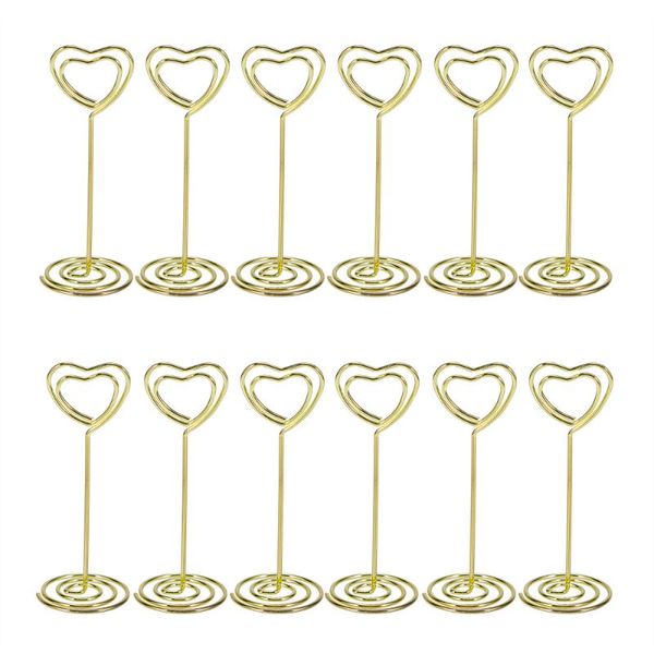 mz 12pcs golden heart shape p holder stands table number holders paper menu clips for weddings
mz 12pcs golden heart shape p holder stands table number holders paper menu clips for weddings