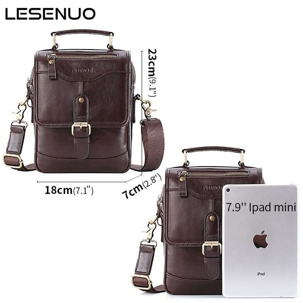 new genuine leather mens shoulder bag vintage cowhide messenger bag fashion business messenger bags tote bag
new genuine leather mens shoulder bag vintage cowhide messenger bag fashion business messenger bags tote bag
