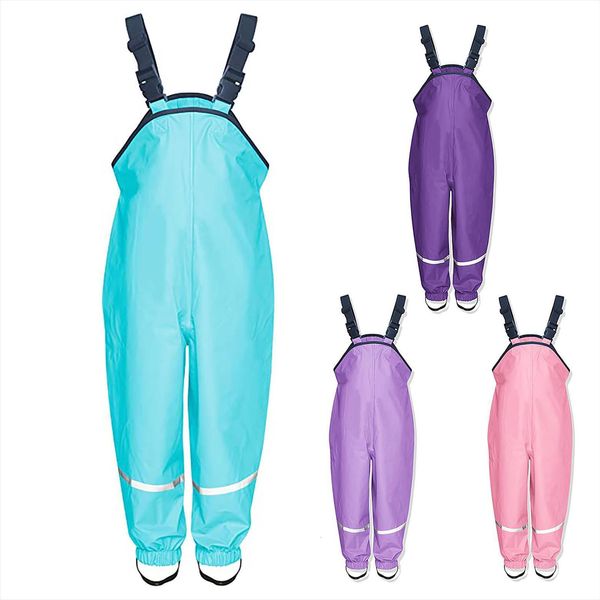 rain pants childrens dungarees windproof and waterproof mud trousers boys girls outdoor ski jumpsuits kids clothes, Blue
rain pants childrens dungarees windproof and waterproof mud trousers boys girls outdoor ski jumpsuits kids clothes, Blue