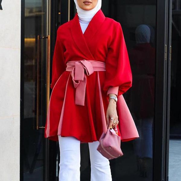 women's jackets autumn 2021 style elegant receiving waist tie wrap short a-line comfortable jacket, Black;brown
women's jackets autumn 2021 style elegant receiving waist tie wrap short a-line comfortable jacket, Black;brown