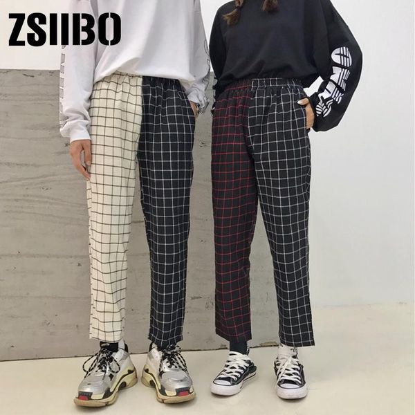 women's pants & capris korea ulzzang harajuku summer lattice personality stitching vintage plaid casual nine couple hip hop fun, Black;white
women's pants & capris korea ulzzang harajuku summer lattice personality stitching vintage plaid casual nine couple hip hop fun, Black;white