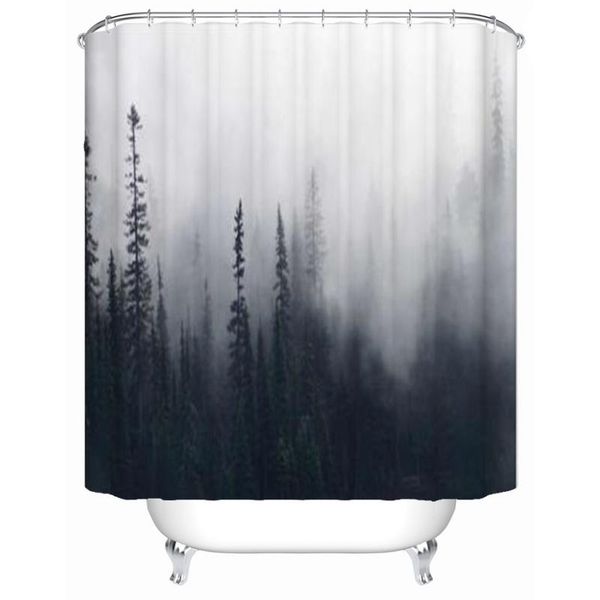 shower curtains misty forest curtain nordic decor polyester bathroom waterproof with hooks nature
shower curtains misty forest curtain nordic decor polyester bathroom waterproof with hooks nature