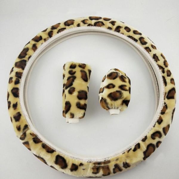 steering wheel covers 3pcs universal car cover non-slip soft leopard print plush stretch strip for 36-40cm
steering wheel covers 3pcs universal car cover non-slip soft leopard print plush stretch strip for 36-40cm