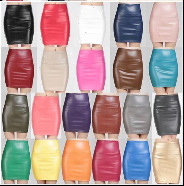 2021 new woman skirt pu leather high waist bag hip skirt fashion candy color leather skirt female, Black
2021 new woman skirt pu leather high waist bag hip skirt fashion candy color leather skirt female, Black