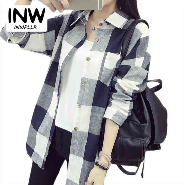 autumn black white plaid womens shirts femme casual long sleeve female fashion camisas blusas mujer
autumn black white plaid womens shirts femme casual long sleeve female fashion camisas blusas mujer