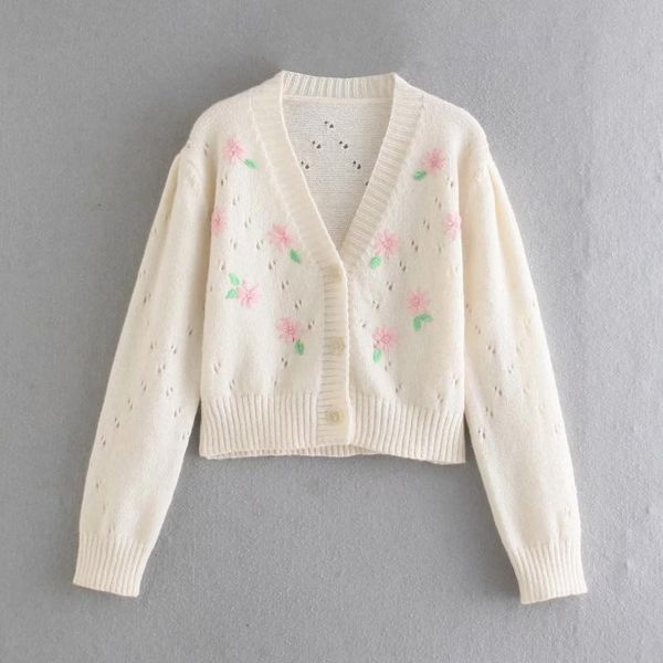 women's sweaters women embroidery hollow out knitted short sweater female long sleeve pullover casual lady loose sw1285, White;black
women's sweaters women embroidery hollow out knitted short sweater female long sleeve pullover casual lady loose sw1285, White;black