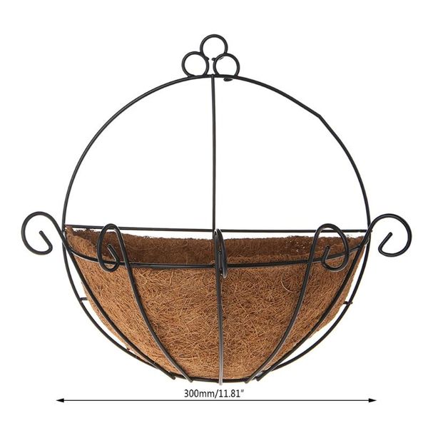 planters & pots 2021 flowerpot iron coconut diy garden hanging wall baskets pot half round
planters & pots 2021 flowerpot iron coconut diy garden hanging wall baskets pot half round