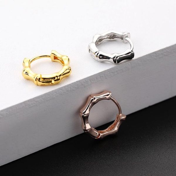 hoop & huggie gold silver color korean men women round earring punk bamboo design small earrings for male female jewelry, Golden;silver
hoop & huggie gold silver color korean men women round earring punk bamboo design small earrings for male female jewelry, Golden;silver