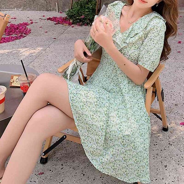 women's knits & tees floral dress summer korean is thin french romantic lace v-neck chiffon short-sleeved a-line skirt pmp7, White
women's knits & tees floral dress summer korean is thin french romantic lace v-neck chiffon short-sleeved a-line skirt pmp7, White