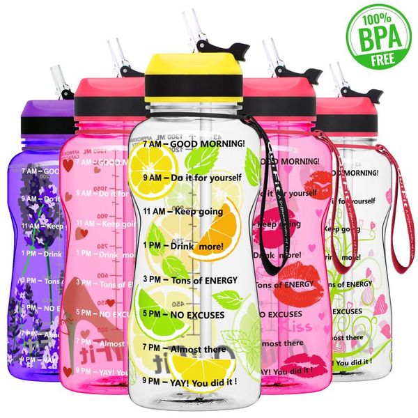 water bottle quifit 2l 1.3l 450ml half gallon tritan with straw bpa my drink bottles portable protein shaker sports gym jug
water bottle quifit 2l 1.3l 450ml half gallon tritan with straw bpa my drink bottles portable protein shaker sports gym jug