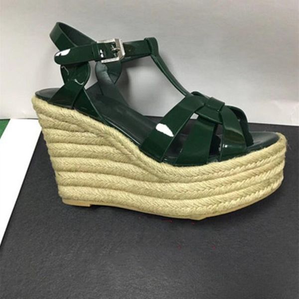 dress shoes summer leather sandals platform wedges women designer zapatos mujer, Black
dress shoes summer leather sandals platform wedges women designer zapatos mujer, Black