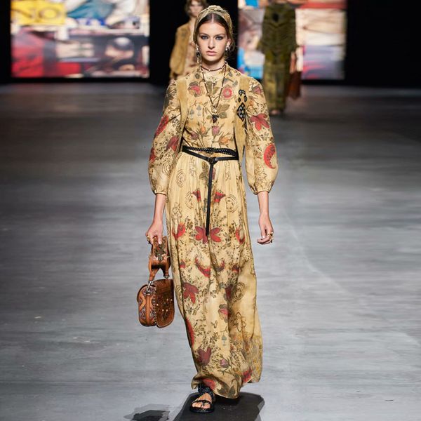 new vintage runway designers long 2021 elegant o-neck floral printed maxi summer clothes for women y95g, Black;gray
new vintage runway designers long 2021 elegant o-neck floral printed maxi summer clothes for women y95g, Black;gray