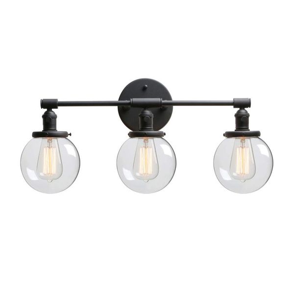 wall lamps industrial lights,e27*3 lights with switch,clear glass shade lamps,black sconce fittings vanity mirror light fixtures
wall lamps industrial lights,e27*3 lights with switch,clear glass shade lamps,black sconce fittings vanity mirror light fixtures