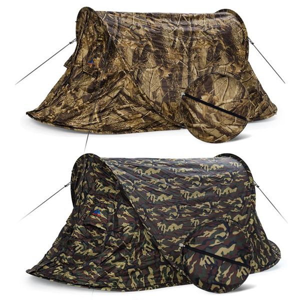 outdoor camping tent waterproof single automatic open camouflage beach tent three-way ventilation window folded for camping 
outdoor camping tent waterproof single automatic open camouflage beach tent three-way ventilation window folded for camping