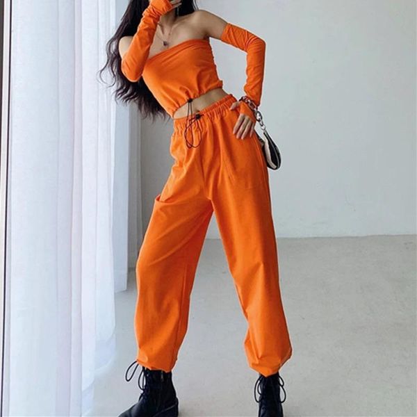 women's two piece pants tvvovvvin casual suit 2021 spring fashion tube long sleeve + high waist drawstring loose harem 52z6, White
women's two piece pants tvvovvvin casual suit 2021 spring fashion tube long sleeve + high waist drawstring loose harem 52z6, White