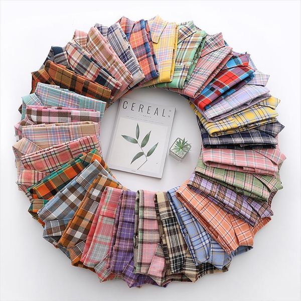 young style plaid loose design womens shirts long sleeve cotton casual blusas, White
young style plaid loose design womens shirts long sleeve cotton casual blusas, White