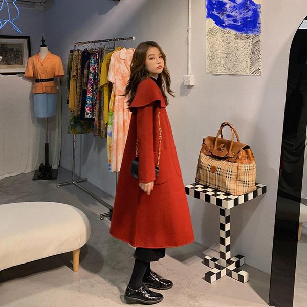women's wool & blends 100% genuine fur coat spring autumn 2021 elegant long coats warm female jacket chaqueta mujer zjt2067, Black
women's wool & blends 100% genuine fur coat spring autumn 2021 elegant long coats warm female jacket chaqueta mujer zjt2067, Black