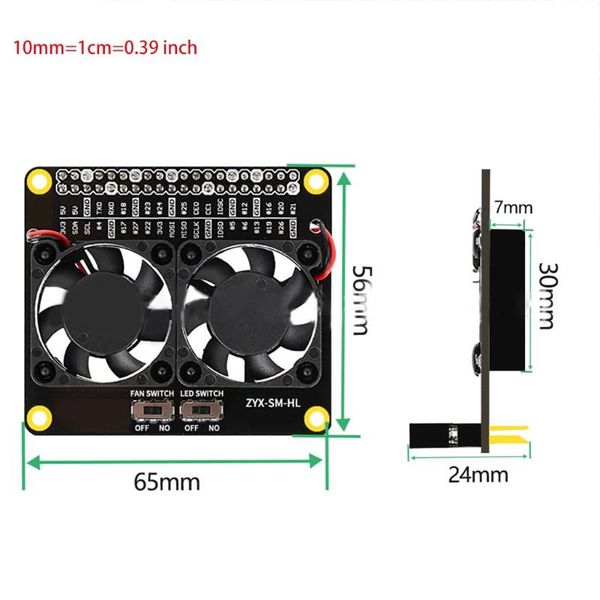 raspberry pi 4b dual fan raspberry pi 4b heatsink kit gpio expansion board dc 5v 0.2a with led compatibl
raspberry pi 4b dual fan raspberry pi 4b heatsink kit gpio expansion board dc 5v 0.2a with led compatibl