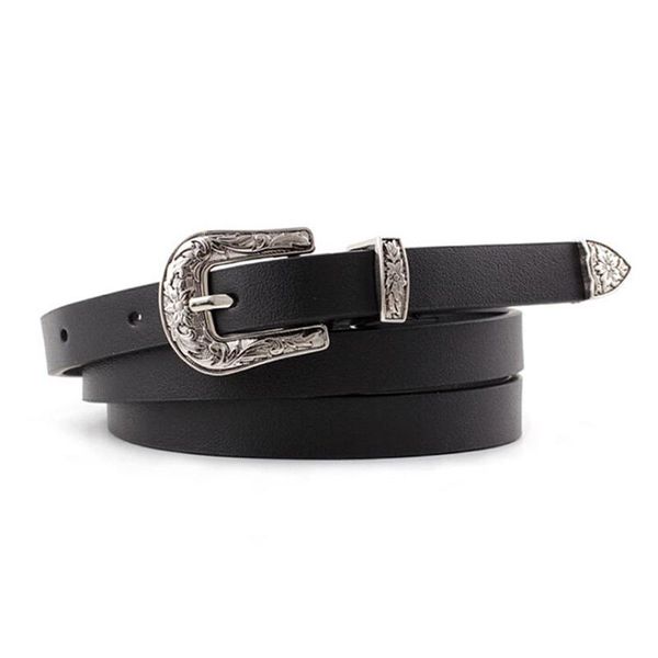 belts 1pc ladies women boho vintage belt buckle woman thin narrow leather, Black;brown
belts 1pc ladies women boho vintage belt buckle woman thin narrow leather, Black;brown