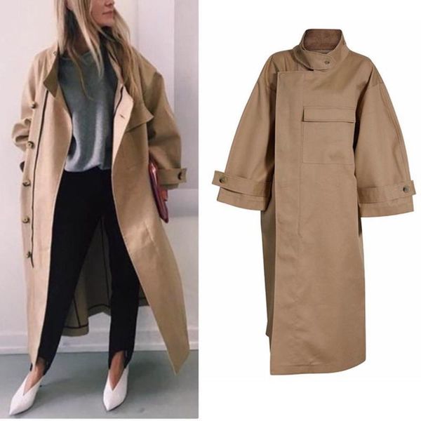 women's wool & blends 2021 fashion classic women cotton windbreaker female buttons zipper loose silhouette long black trench coat outer
women's wool & blends 2021 fashion classic women cotton windbreaker female buttons zipper loose silhouette long black trench coat outer