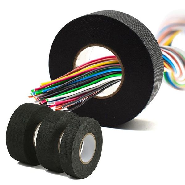 15 meter new heat-resistant flame retardant tape adhesive cloth tape for car cable harness wiring loom protection
15 meter new heat-resistant flame retardant tape adhesive cloth tape for car cable harness wiring loom protection