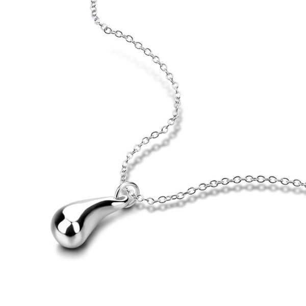 chains high-quality fashion jewelry simple solid 925 silver water drop pendant glamor for women chain necklace
chains high-quality fashion jewelry simple solid 925 silver water drop pendant glamor for women chain necklace