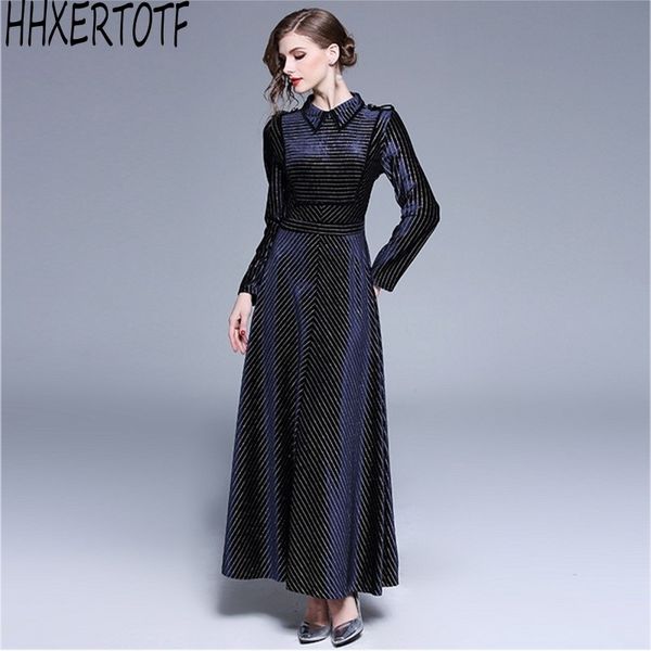 spring autumn women elegant velvet maxi dress vestidos vintage casual party dresses 210531, Black;gray
spring autumn women elegant velvet maxi dress vestidos vintage casual party dresses 210531, Black;gray