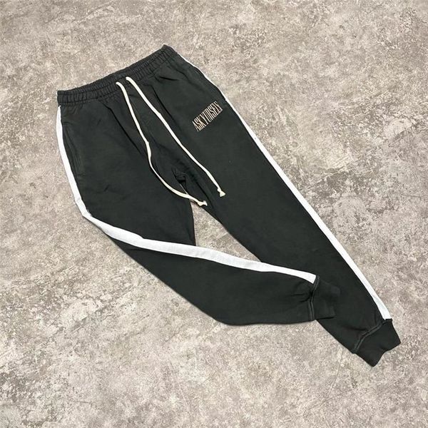 2021 new foaming printing askyurself sweatpants men women 1:1 black pants white ribbon trousers nnii
2021 new foaming printing askyurself sweatpants men women 1:1 black pants white ribbon trousers nnii