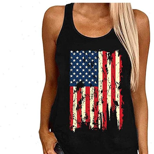 stripe america flag printed tanks women o neck sleeveless independence day vestes up summer beach femme tanks ropa americana, White
stripe america flag printed tanks women o neck sleeveless independence day vestes up summer beach femme tanks ropa americana, White