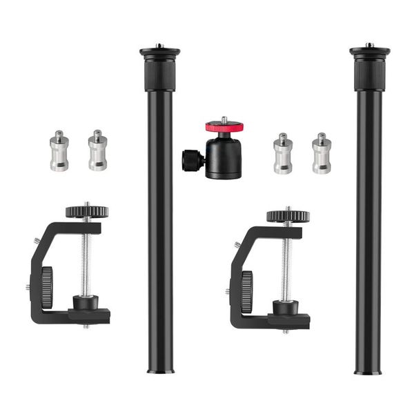 cell phone mounts & holders adjustable desk clamp mount stand w/ 1/4'screw for dslr camera ring light
cell phone mounts & holders adjustable desk clamp mount stand w/ 1/4'screw for dslr camera ring light
