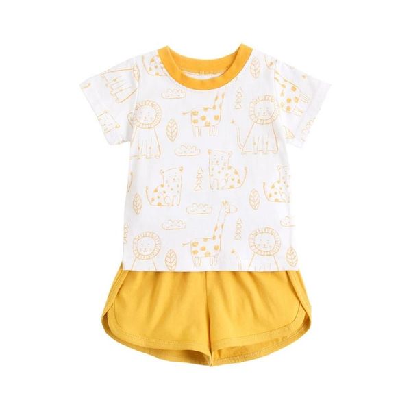 clothing sets b2re infant baby girl summer outfits short sleeve cartoon zoo animal print t-shirt shorts pants 2pcs toddlers clothes, White
clothing sets b2re infant baby girl summer outfits short sleeve cartoon zoo animal print t-shirt shorts pants 2pcs toddlers clothes, White