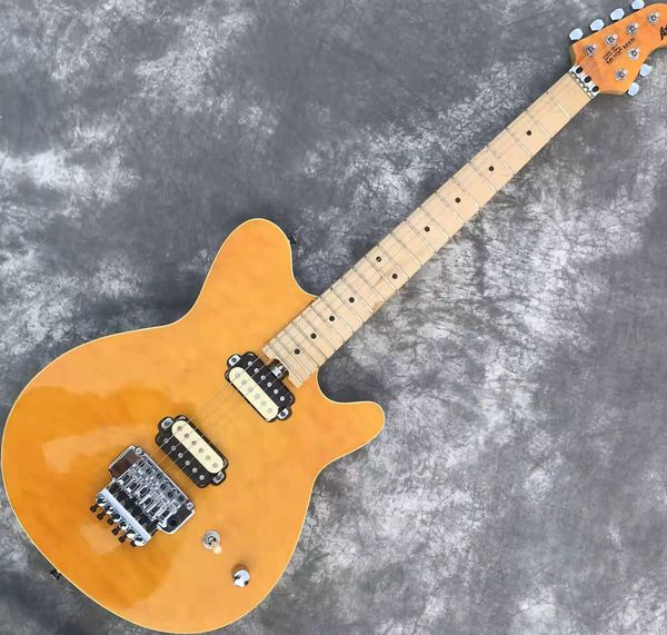 electric guitar custom edward van halen wolf music man ernie ball axis yellow qulited maple maple neck floyd rose tremolo bridg
electric guitar custom edward van halen wolf music man ernie ball axis yellow qulited maple maple neck floyd rose tremolo bridg