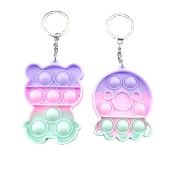 funny rainbow stress relief fidget toys favor small keyring antistress poppers decompression toy fidgets key chain rubber boys xmas gift
funny rainbow stress relief fidget toys favor small keyring antistress poppers decompression toy fidgets key chain rubber boys xmas gift
