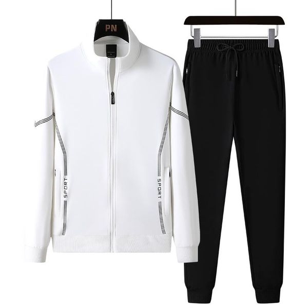 men's tracksuits casual men sets cotton good quality sports suit 5xl two pieces tracksuit set cardigan zipper jacket with sweatpants, Gray
men's tracksuits casual men sets cotton good quality sports suit 5xl two pieces tracksuit set cardigan zipper jacket with sweatpants, Gray