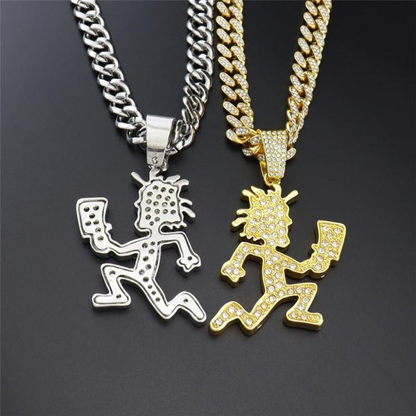 pendant necklaces hip 12mm 20" full rhinestone cuban chain classic cartoon running figure micro bling zircon fashion jewelry, Silver
pendant necklaces hip 12mm 20" full rhinestone cuban chain classic cartoon running figure micro bling zircon fashion jewelry, Silver