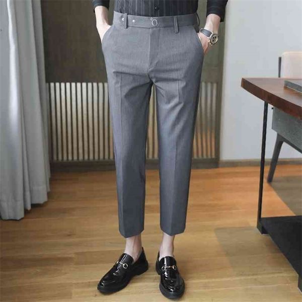 embroidered black grey business dress pants men ankle length office social suit pants casual slim fit wedding trousers summer 210527, White;black
embroidered black grey business dress pants men ankle length office social suit pants casual slim fit wedding trousers summer 210527, White;black