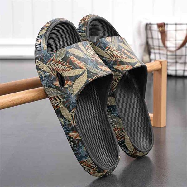 summer men's trend slippers non-slip eva massage household sandals breathable beach shoes 210903, Black
summer men's trend slippers non-slip eva massage household sandals breathable beach shoes 210903, Black