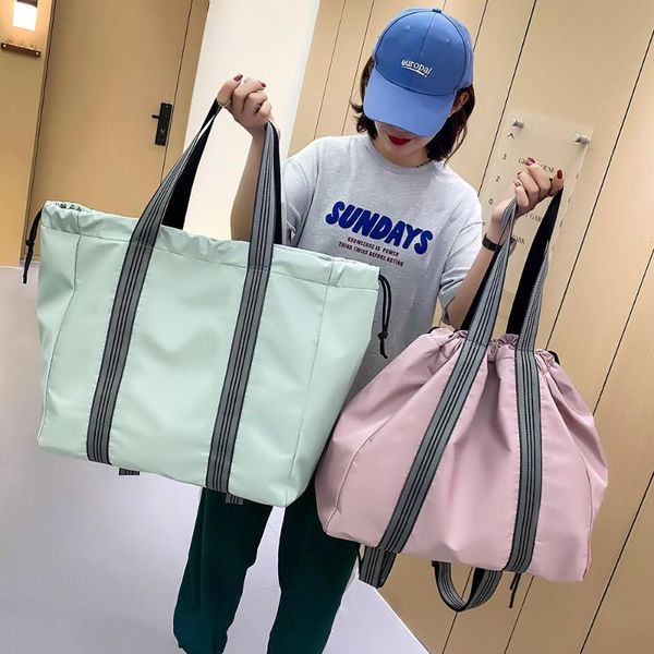 duffel bags fashion travel bag drawstring fitness gym multifunctional sports back pack waterproof shoulder for women sac de voyage
duffel bags fashion travel bag drawstring fitness gym multifunctional sports back pack waterproof shoulder for women sac de voyage