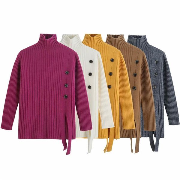 women's sweaters vintage women turtleneck sweater 2021 fashion ladies button knitted causal female slim pullover chic girl, White;black
women's sweaters vintage women turtleneck sweater 2021 fashion ladies button knitted causal female slim pullover chic girl, White;black