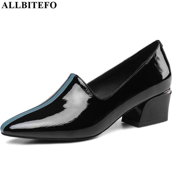 dress shoes allbitefo real genuine leather leisure comfortable ladies women heels pure colors high heel spring autumn, Black
dress shoes allbitefo real genuine leather leisure comfortable ladies women heels pure colors high heel spring autumn, Black