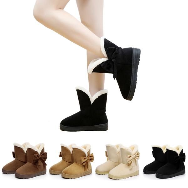 boots women shoes winter flock fur bowknot slip on snow fashion 2021 woman's warm flat ankle 4 colors d30, Black
boots women shoes winter flock fur bowknot slip on snow fashion 2021 woman's warm flat ankle 4 colors d30, Black
