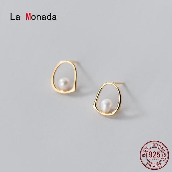stud la monada women silver earrings 925 irregular synthetic pearl for girls korean jewelry female, Golden;silver
stud la monada women silver earrings 925 irregular synthetic pearl for girls korean jewelry female, Golden;silver