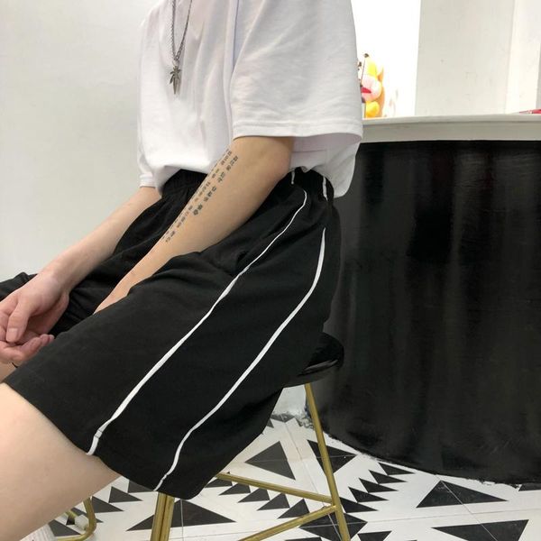 women's shorts korean ulzzang summer women casual harajuku solid color large size sports ins streetwear vintage cute loose short, White;black
women's shorts korean ulzzang summer women casual harajuku solid color large size sports ins streetwear vintage cute loose short, White;black