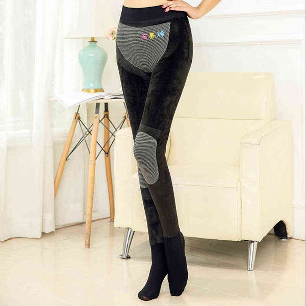 women's leggings i graphene warm legging's autumn and winter plush elastic high waist slim fitting socks high-density nylon pants, Black
women's leggings i graphene warm legging's autumn and winter plush elastic high waist slim fitting socks high-density nylon pants, Black