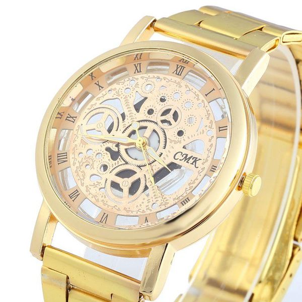 wristwatches 2021 brand wrist watch unique style men quartz watches fashion hollow designer gentle clock relogio masculino, Slivery;brown
wristwatches 2021 brand wrist watch unique style men quartz watches fashion hollow designer gentle clock relogio masculino, Slivery;brown