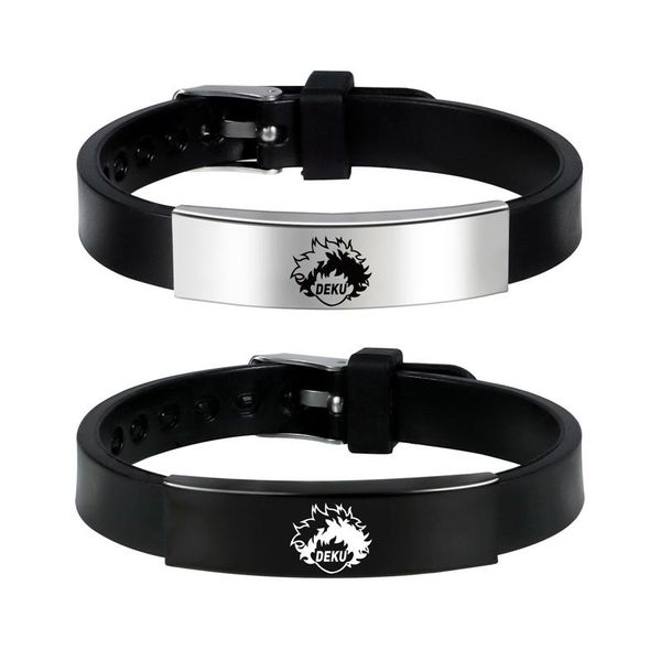 charm bracelets janpanese cartoon anime my hero academia bracelet silicone wristband figure cosplay hand circle, Golden;silver
charm bracelets janpanese cartoon anime my hero academia bracelet silicone wristband figure cosplay hand circle, Golden;silver