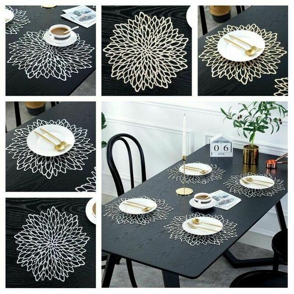 cups & saucers pvc hollow insulation pads table bowl mats placemats chargers non-slip coffee mat dining set wedding party decor
cups & saucers pvc hollow insulation pads table bowl mats placemats chargers non-slip coffee mat dining set wedding party decor