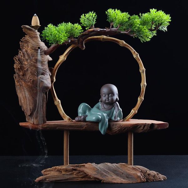 decorative objects & figurines pure natural weathering wood zen classic wooden frame back flow incense ornament decoration creative indoor f
decorative objects & figurines pure natural weathering wood zen classic wooden frame back flow incense ornament decoration creative indoor f